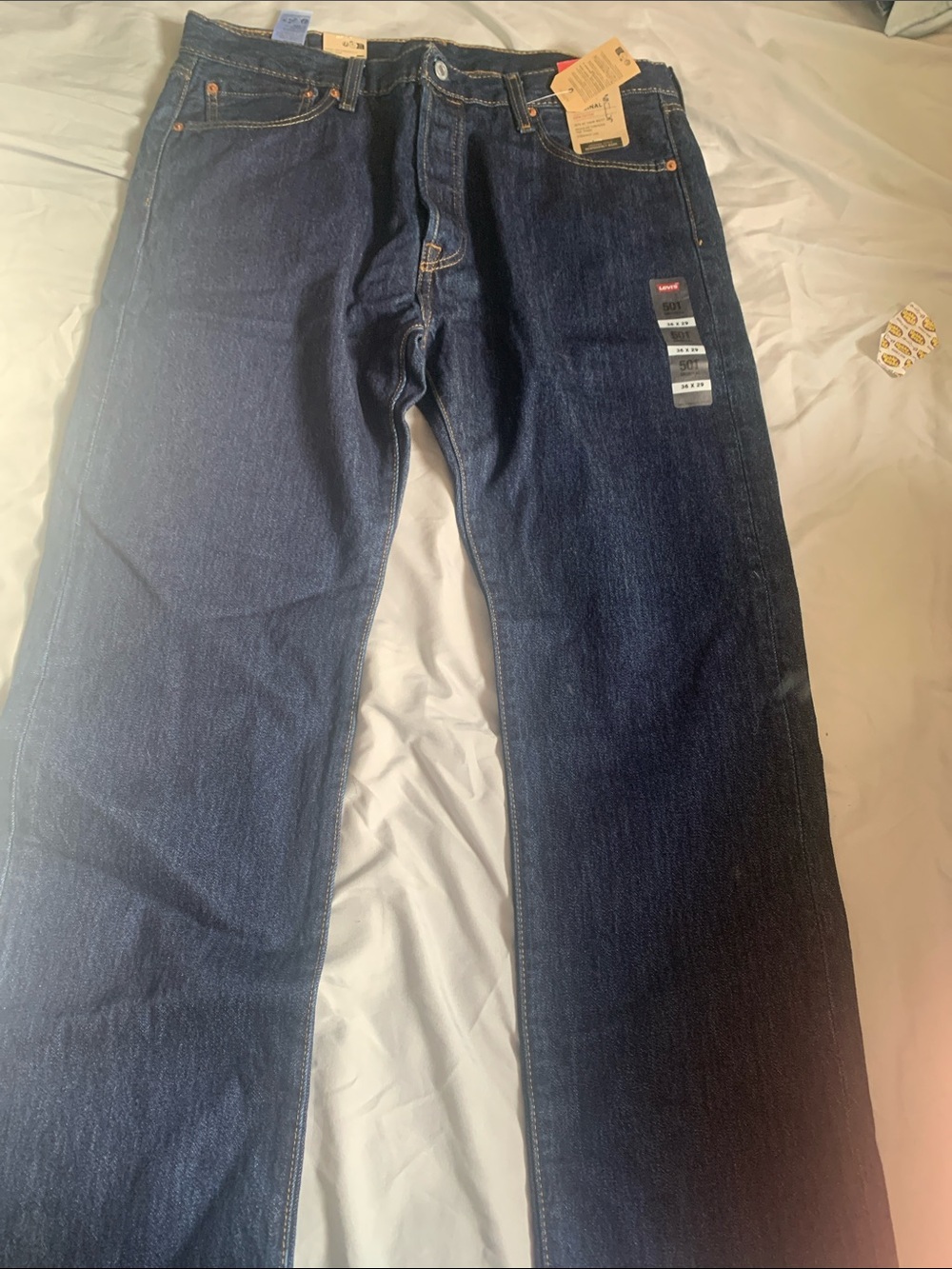 Levi's Men's Indigo Straight-Leg Jeans